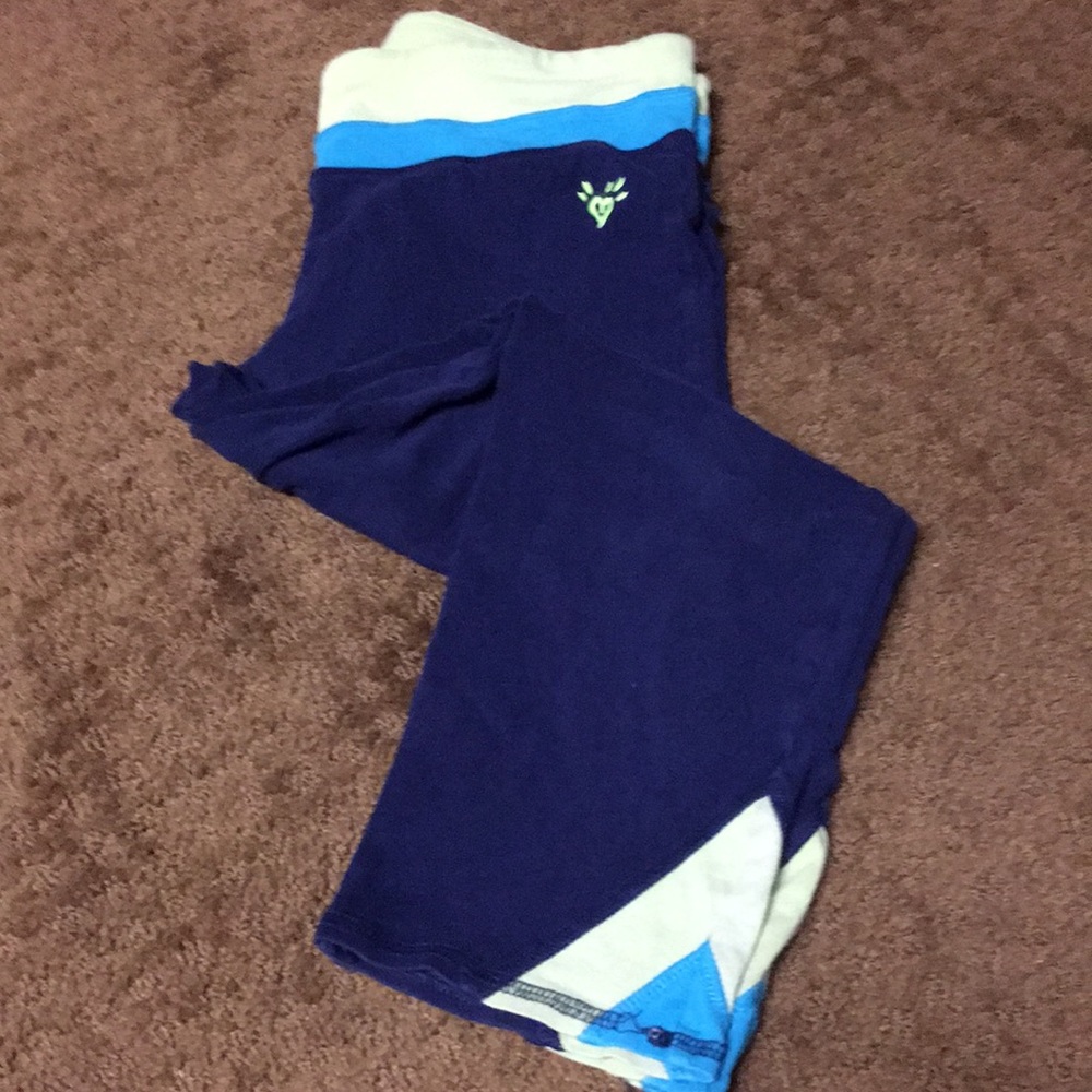 Justice size 16 Girls Capri ( pedal pushers ) leggings, athleisure EUC